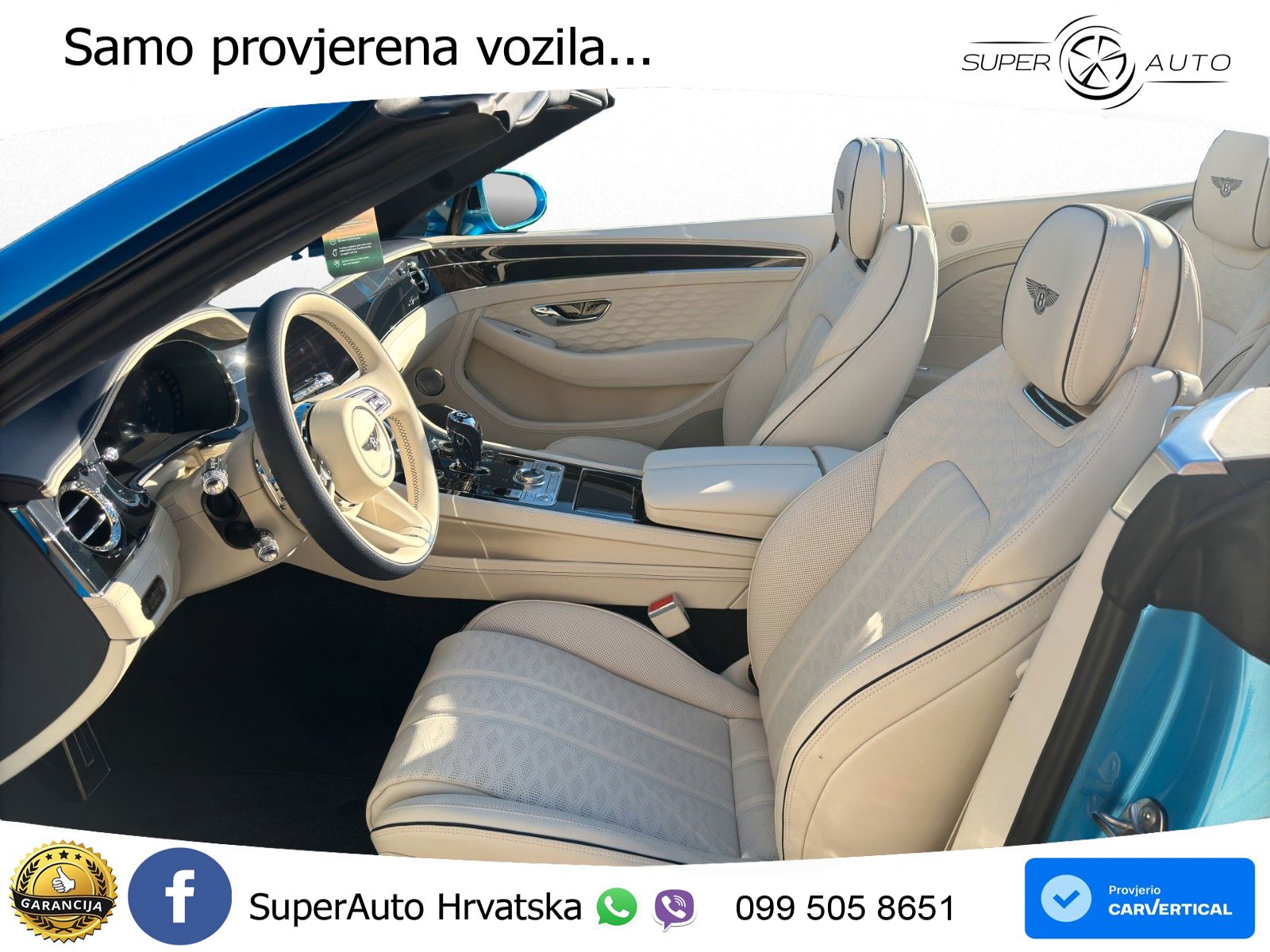 Bentley Continental GTC IV 4.0 V8 TFSi (782 KS) AWD DCT ZRAČNI+ACC+GR SJED+360