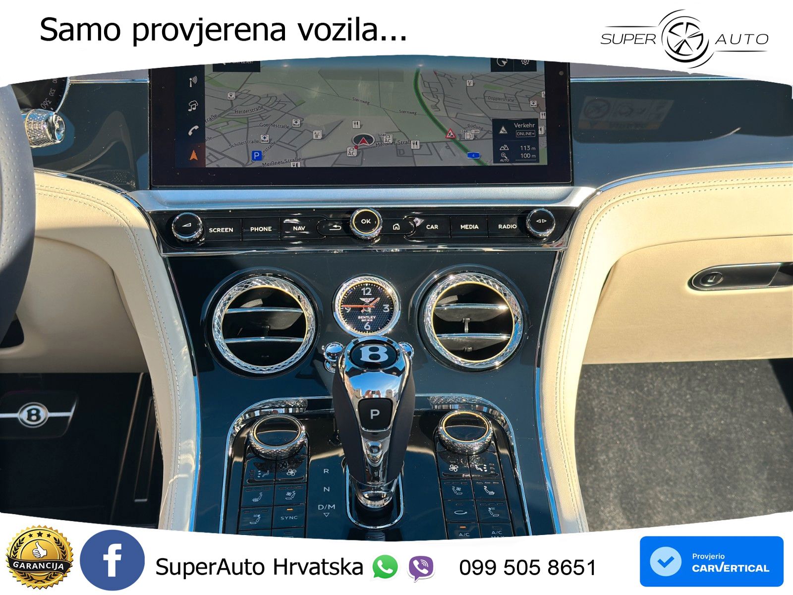 Bentley Continental GTC IV 4.0 V8 TFSi (782 KS) AWD DCT ZRAČNI+ACC+GR SJED+360