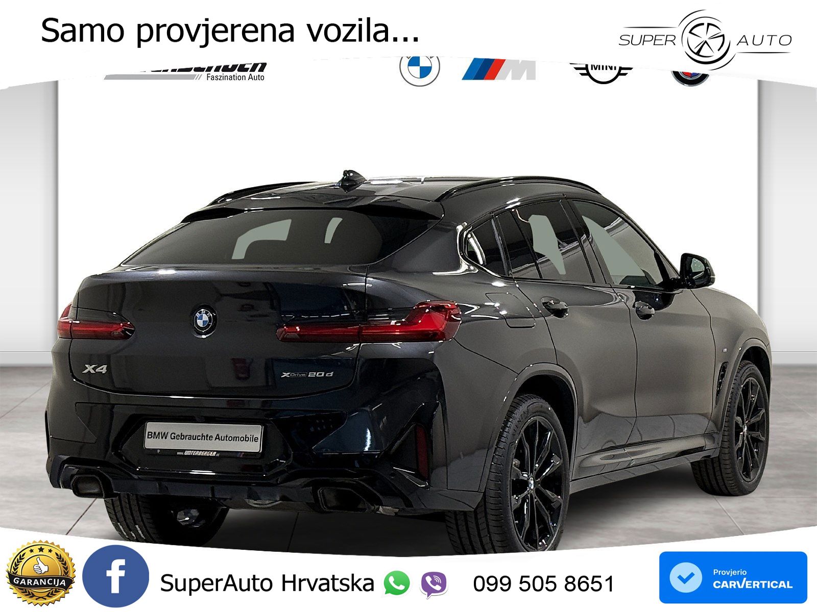 BMW X4 20d (190 KS) xDrive Steptronic