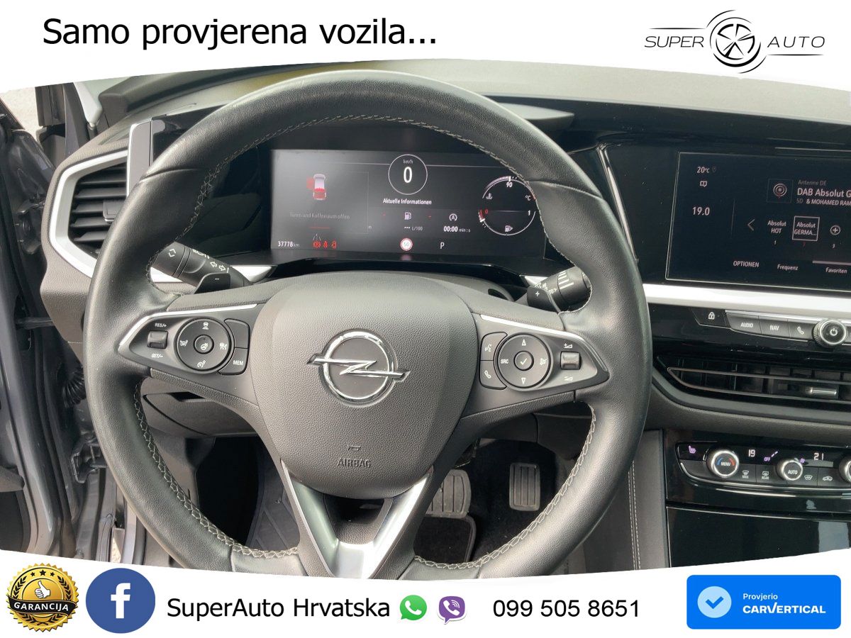 Opel Grandland 1.2i Turbo (130 KS) Automatic Ultimate