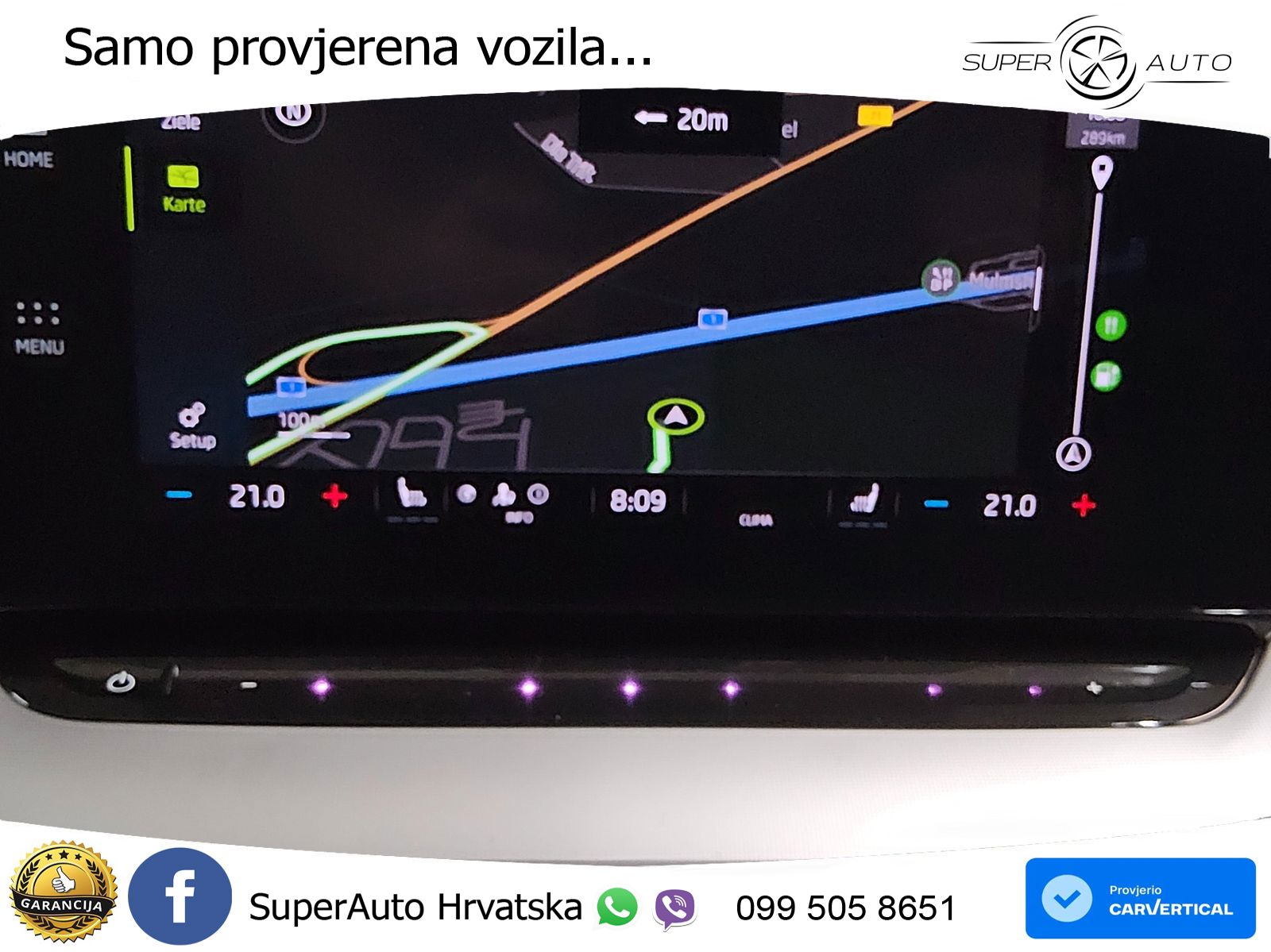 Škoda Octavia Combi 2.0 TDI (150 KS) DSG LED+GR SJED+ACC