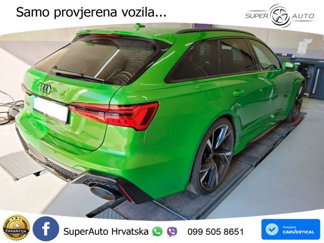 Audi RS6 Avant 4.0 TFSI V8 (600 KS) quattro Tiptronic Kuka ZRAČNI+ACC+GR SJED+KAM