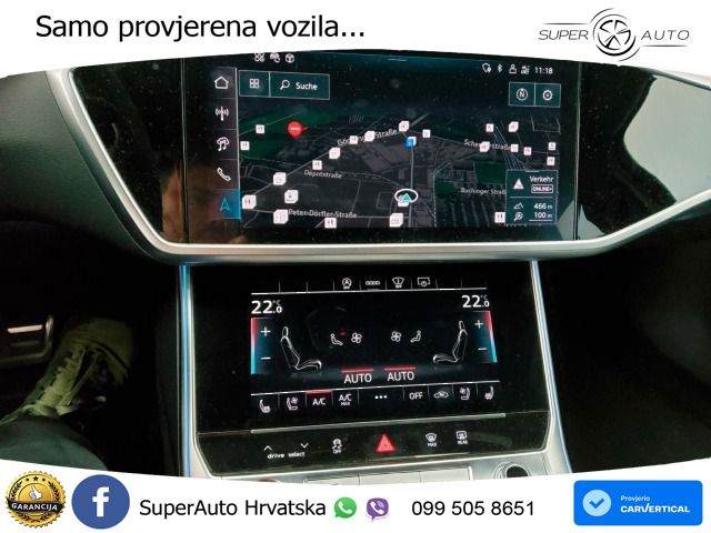 Audi RS6 Avant 4.0 TFSI V8 (600 KS) quattro Tiptronic Kuka ZRAČNI+ACC+GR SJED+KAM