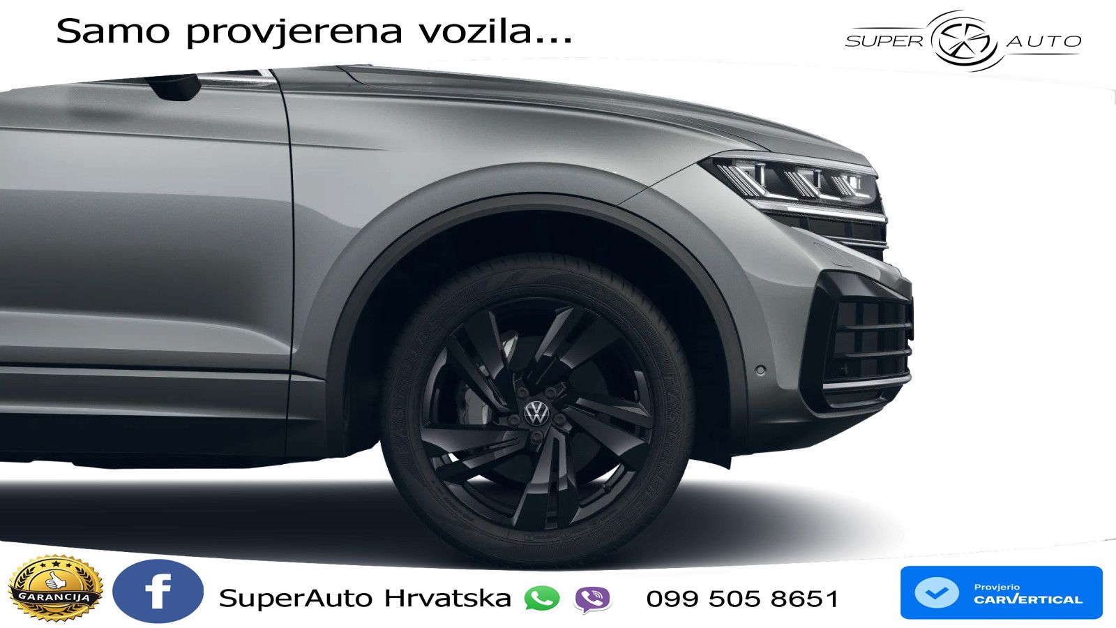 Volkswagen Touareg 3.0 V6 TDI (286 KS) 4MOTION Tiptronic ZRAČNI+ACC+GR SJED+KAM