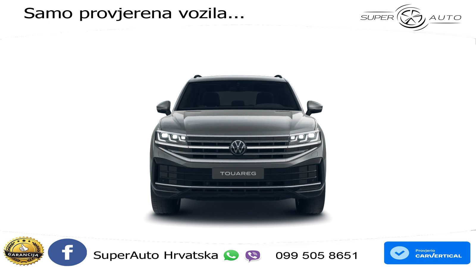 Volkswagen Touareg 3.0 V6 TDI (286 KS) 4MOTION Tiptronic ZRAČNI+ACC+GR SJED+KAM