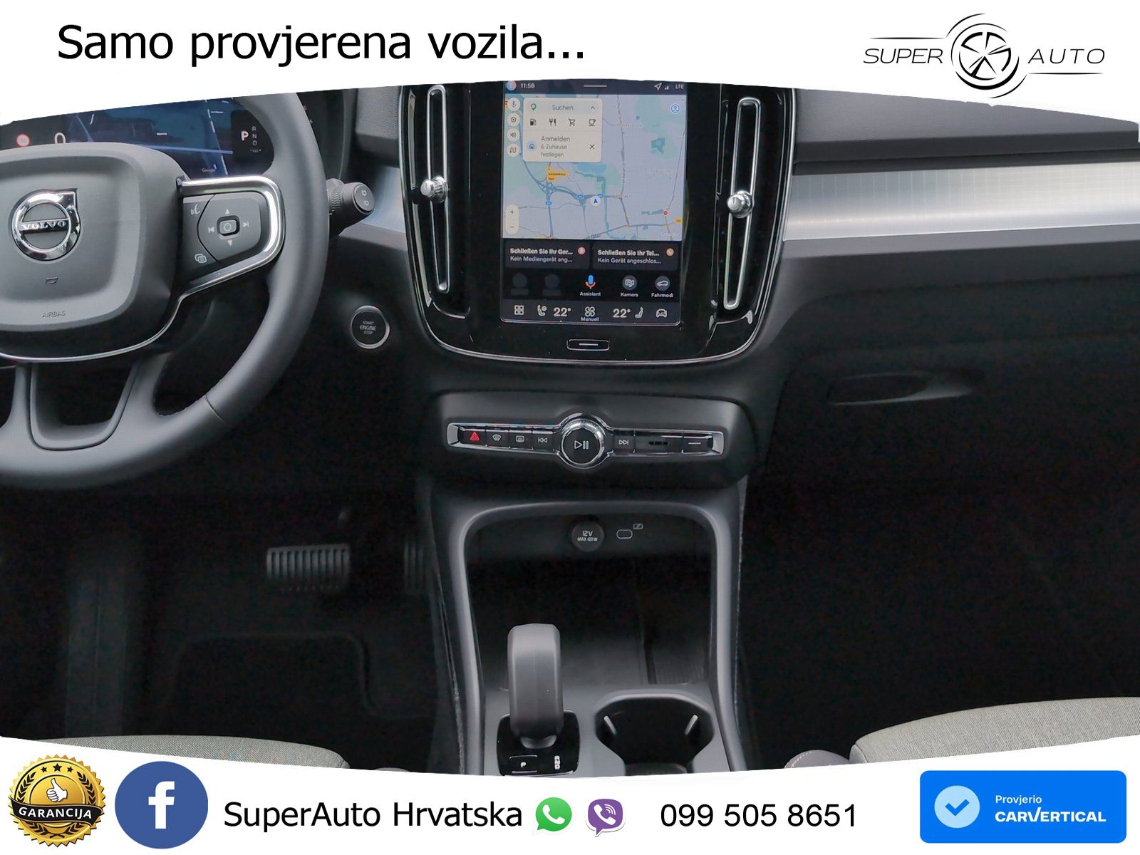 Volvo XC40 2.0 B3 163 KS Automatic LED+ACC