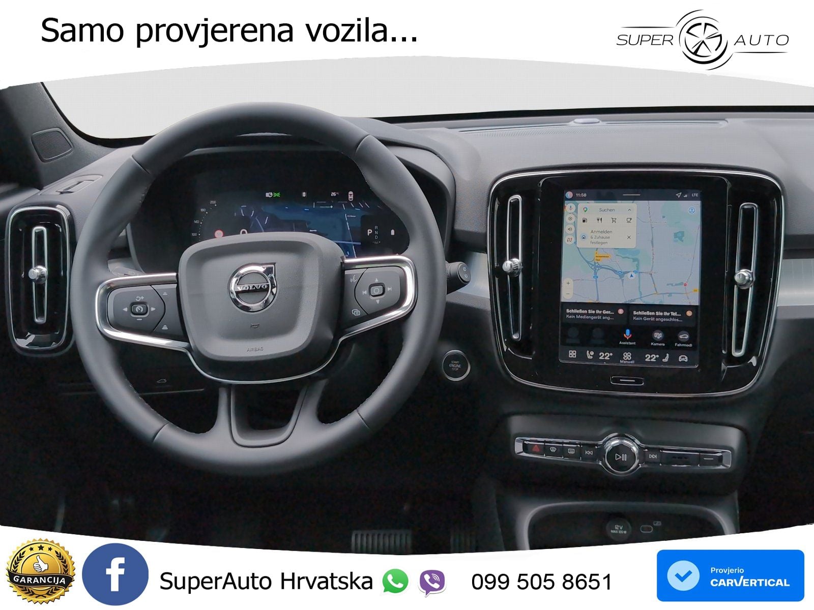Volvo XC40 2.0 B3 163 KS Automatic LED+ACC