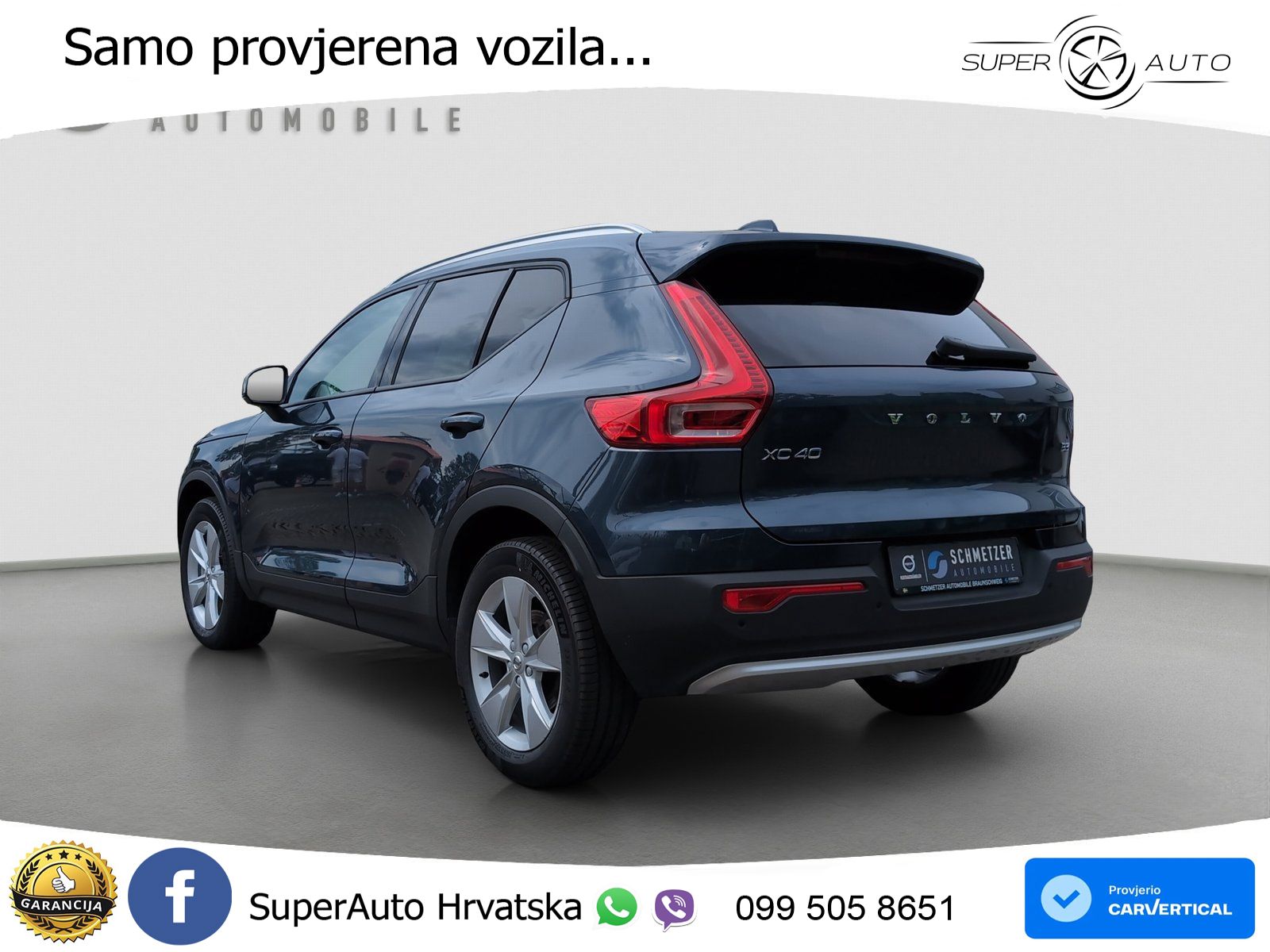 Volvo XC40 2.0 B3 163 KS Automatic LED+ACC