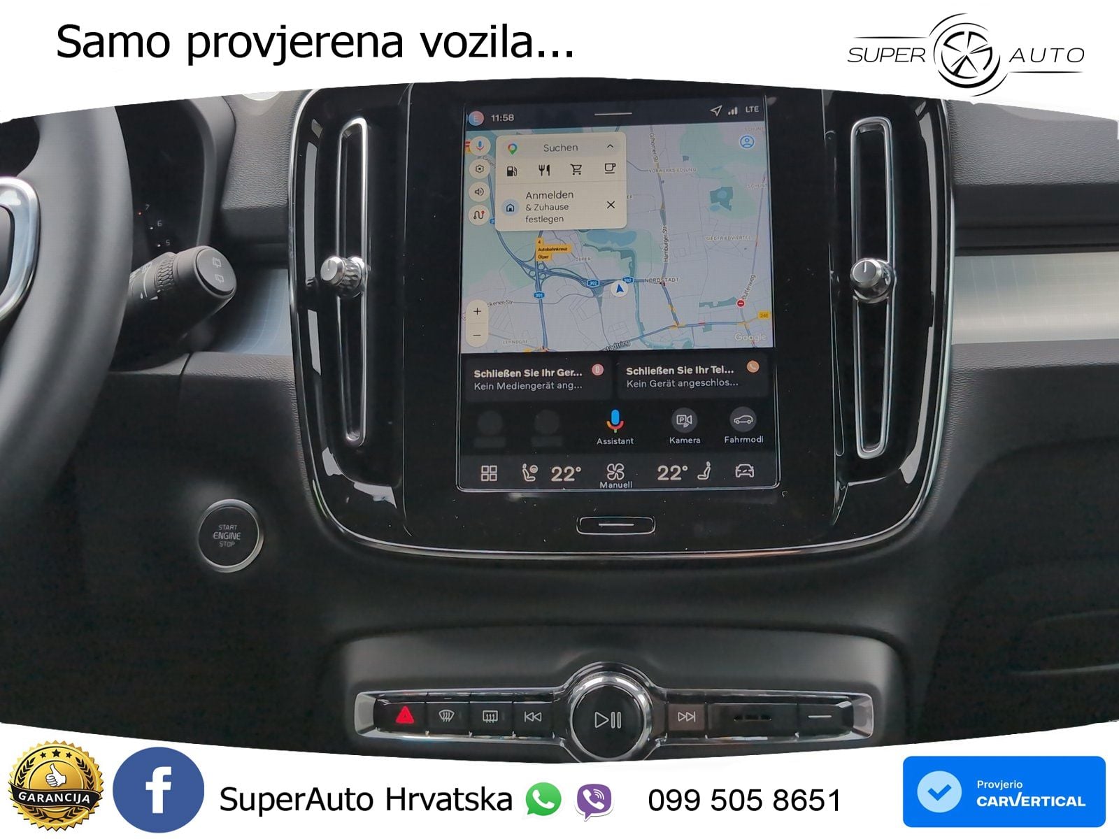 Volvo XC40 2.0 B3 163 KS Automatic LED+ACC