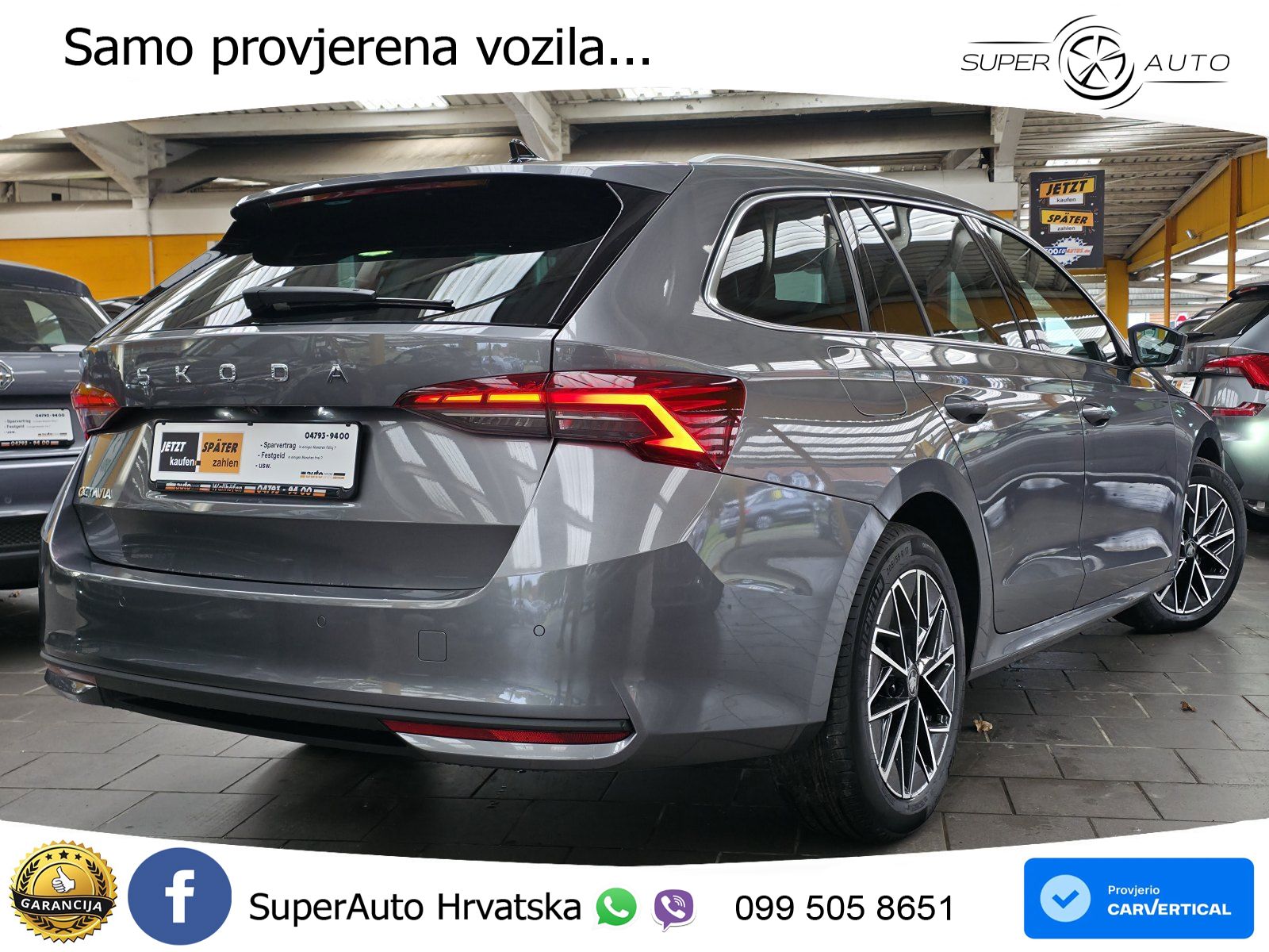 Škoda Octavia Combi 2.0 TDI (150 KS) DSG Selection LED+GR SJED+ACC
