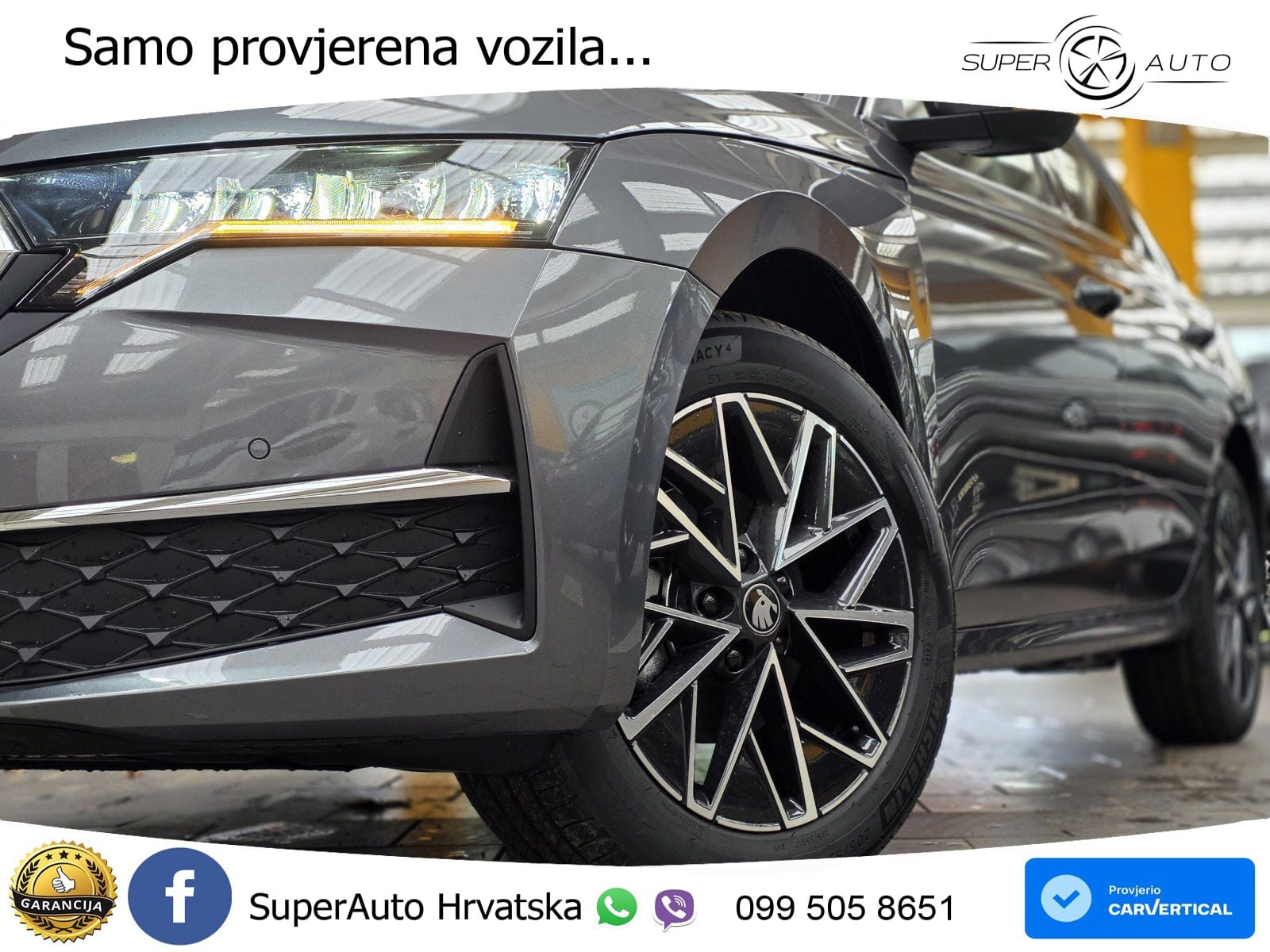 Škoda Octavia Combi 2.0 TDI (150 KS) DSG Selection LED+GR SJED+ACC