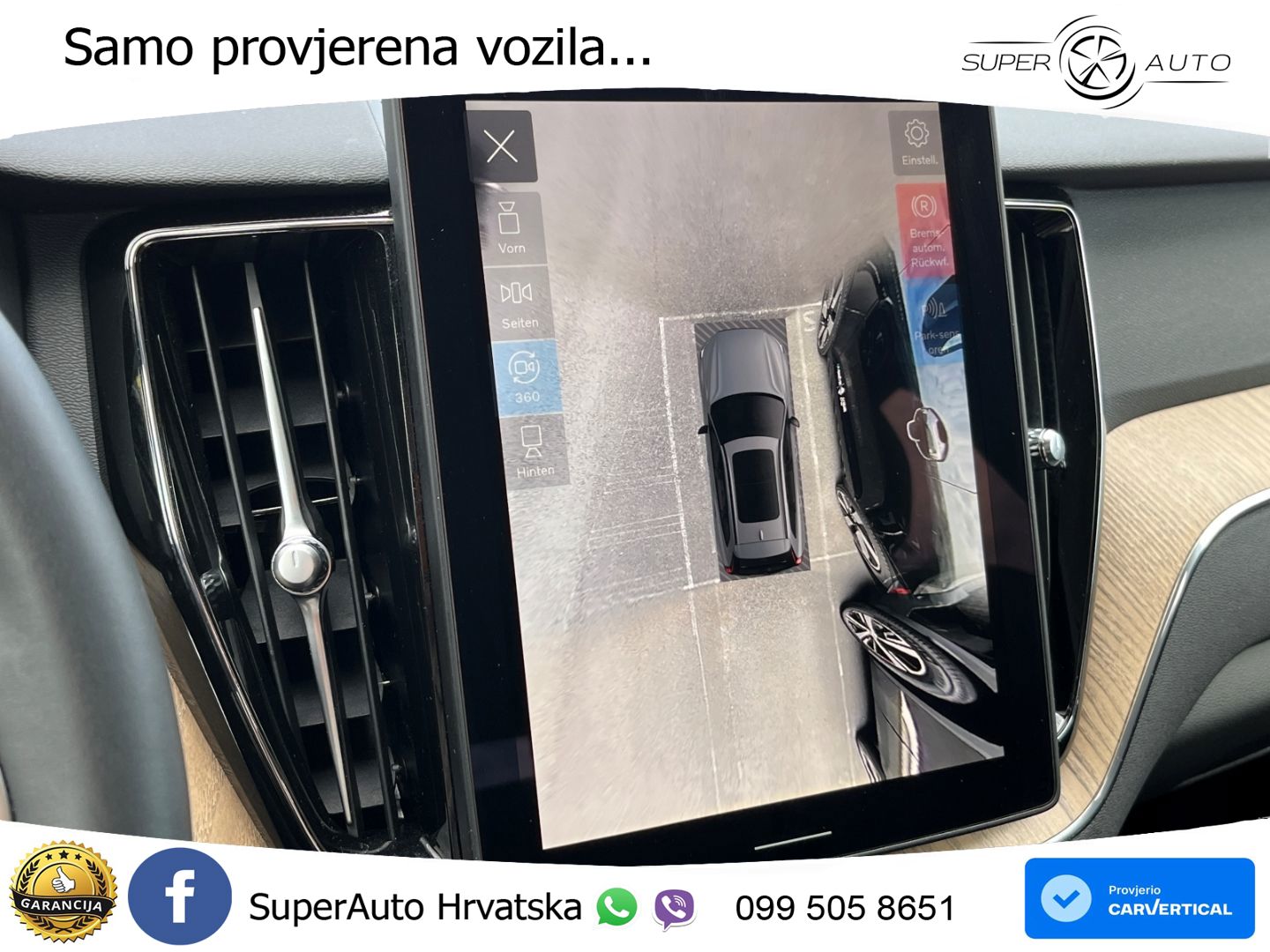 Volvo XC60 B5 Benzin AWD Geartronic ACC+HEAD+4xGR SJED+360+PANO