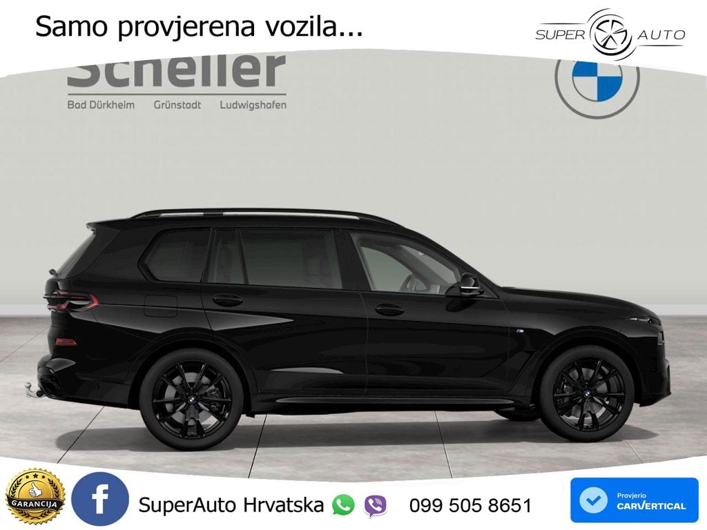BMW X7 40d (352 KS) xDrive Steptronic M Sport ZRAČNI+ACC+GR SJED+KAM+PANO