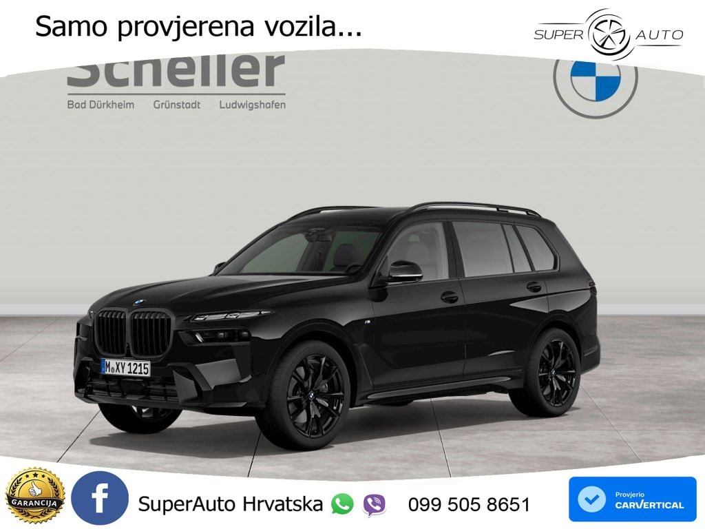 BMW X7 40d (352 KS) xDrive Steptronic M Sport ZRAČNI+ACC+GR SJED+KAM+PANO