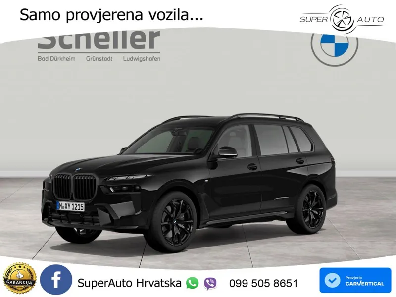BMW X7 40d (352 KS) xDrive Steptronic M Sport ZRAČNI+ACC+GR SJED+KAM+PANO