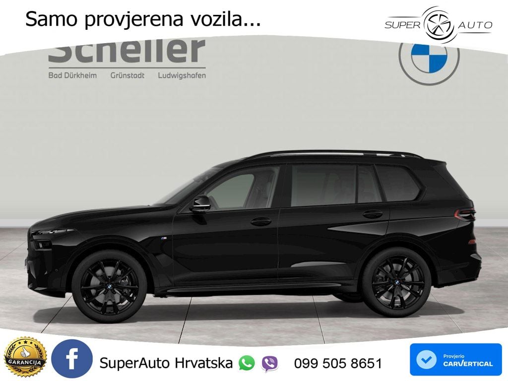 BMW X7 40d (352 KS) xDrive Steptronic M Sport ZRAČNI+ACC+GR SJED+KAM+PANO