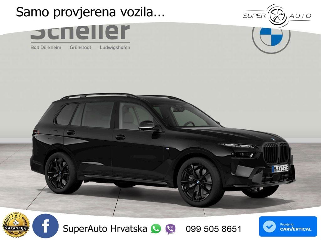 BMW X7 40d (352 KS) xDrive Steptronic M Sport ZRAČNI+ACC+GR SJED+KAM+PANO
