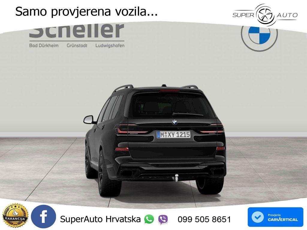 BMW X7 40d (352 KS) xDrive Steptronic M Sport ZRAČNI+ACC+GR SJED+KAM+PANO