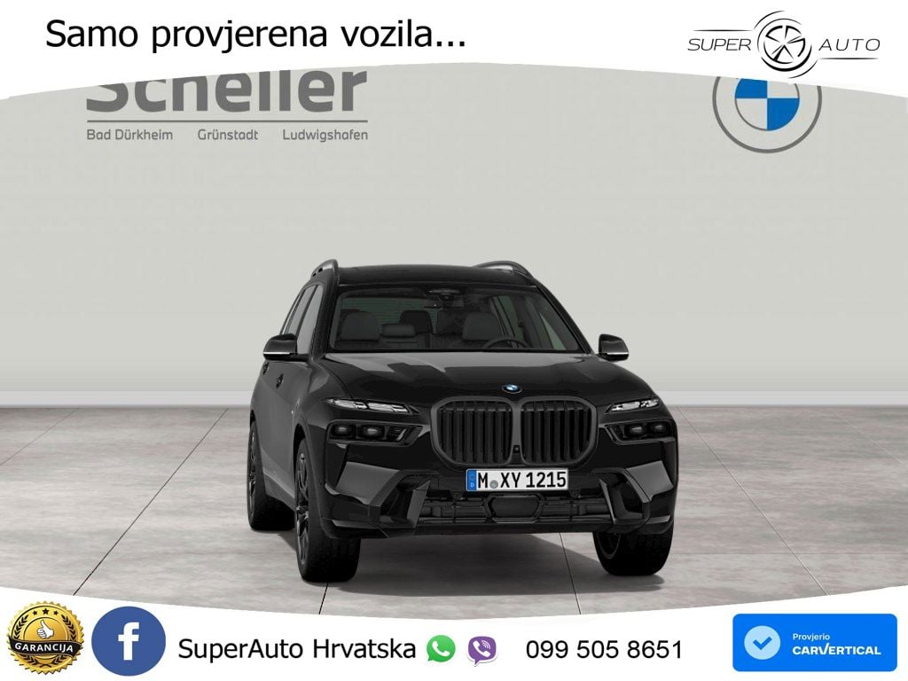 BMW X7 40d (352 KS) xDrive Steptronic M Sport ZRAČNI+ACC+GR SJED+KAM+PANO