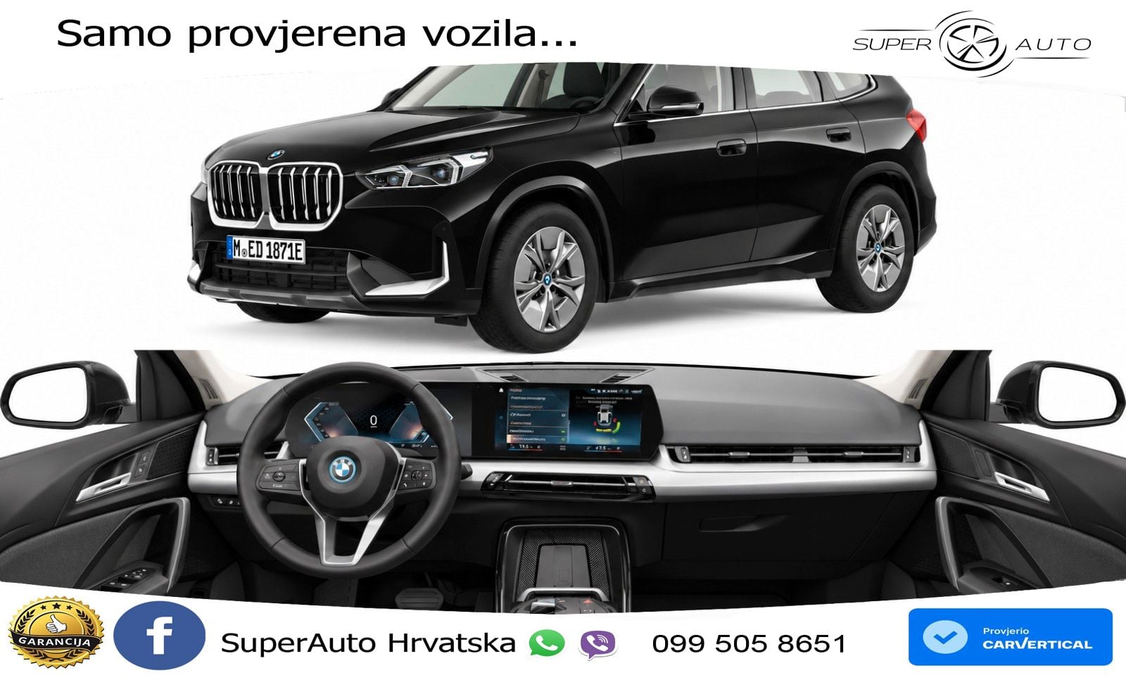 BMW iX1 68 kWh (313 KS) xDrive30 LED+GR SJED+ACC