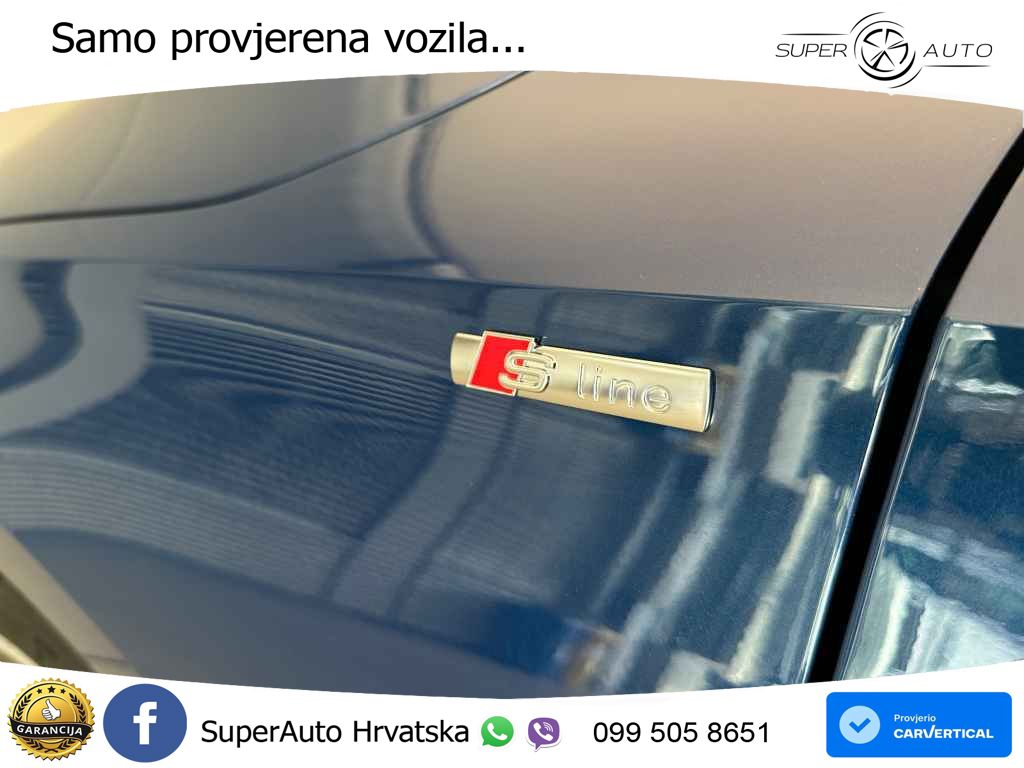 Audi A3 Limuzina 40 TFSI (204 KS) quattro S tronic 2x S line LED+GR SJED+ACC
