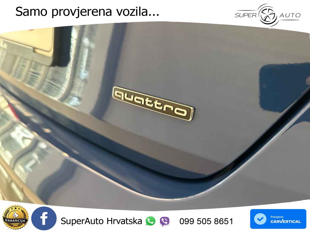 Audi A3 Limuzina 40 TFSI (204 KS) quattro S tronic 2x S line LED+GR SJED+ACC