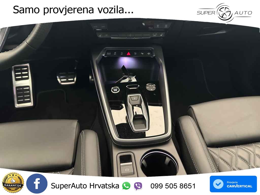 Audi A3 Limuzina 40 TFSI (204 KS) quattro S tronic 2x S line LED+GR SJED+ACC