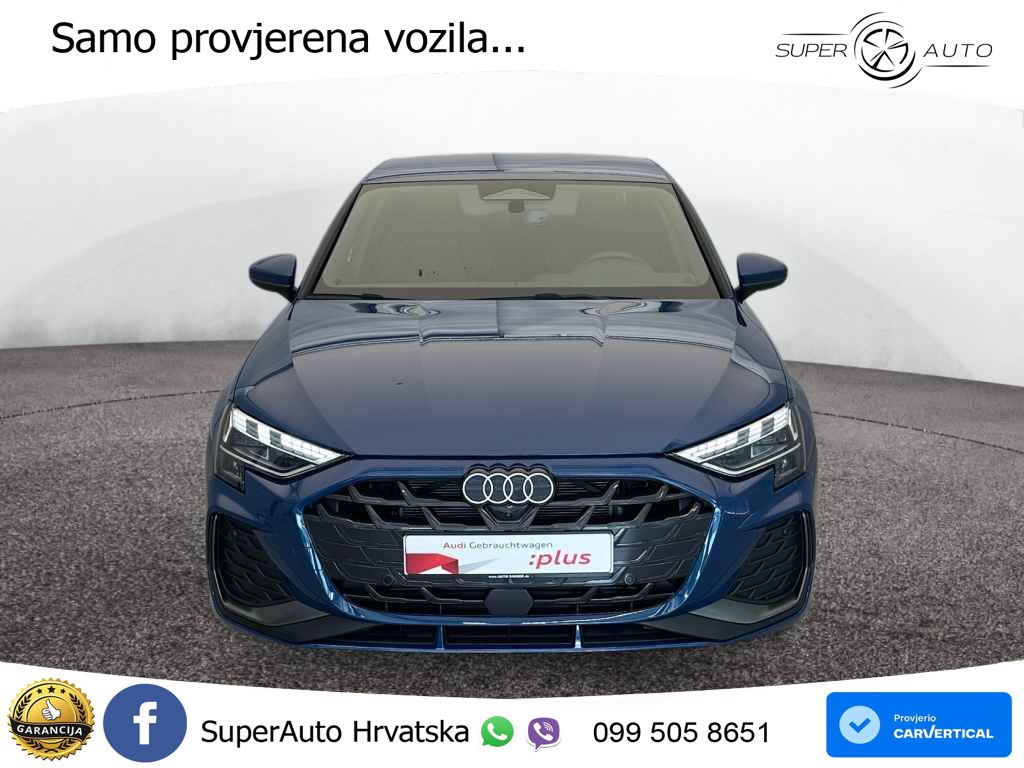 Audi A3 Limuzina 40 TFSI (204 KS) quattro S tronic 2x S line LED+GR SJED+ACC
