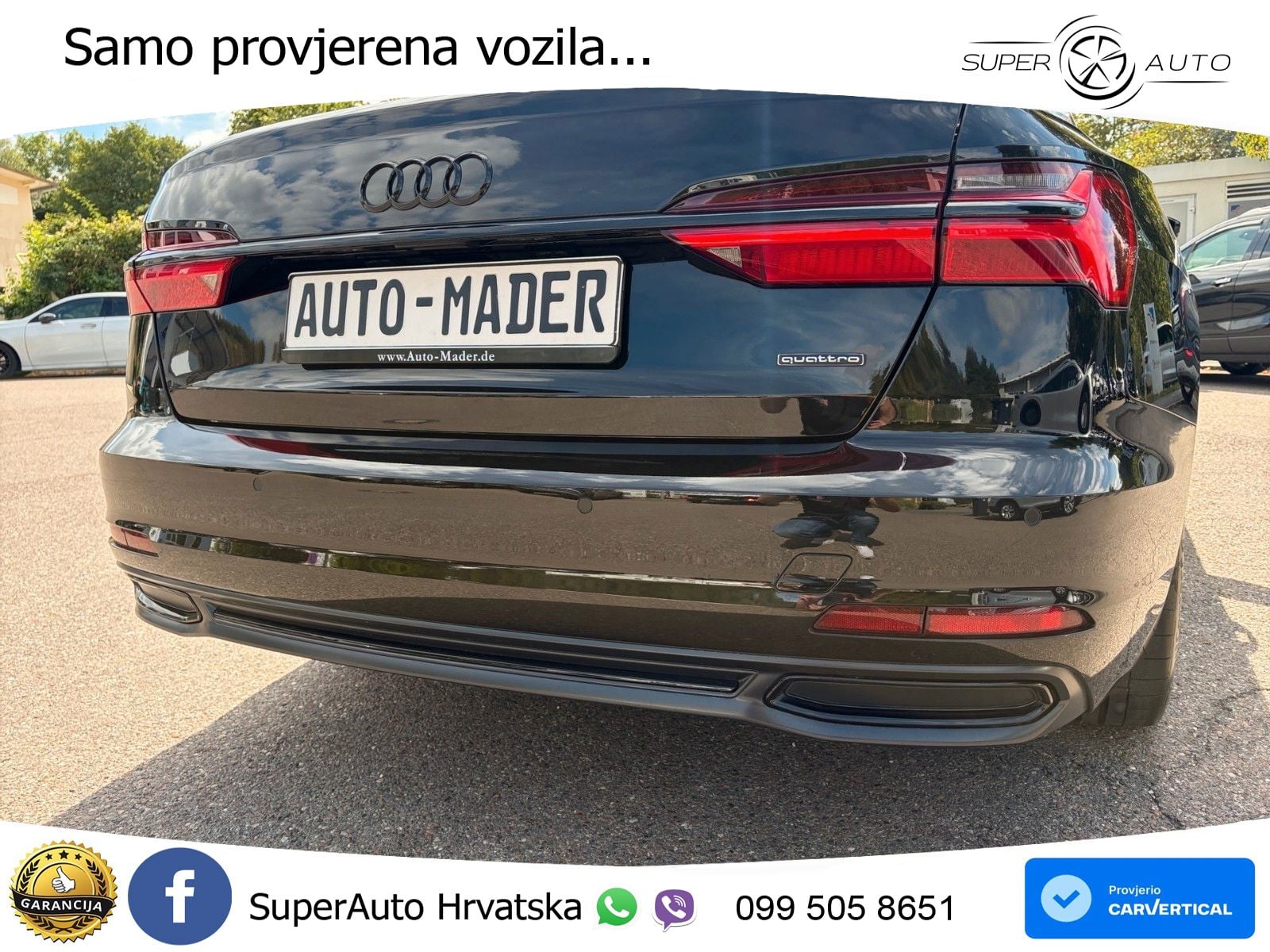 Audi A6 45 TDI V6 (245 KS) quattro ultra S tronic LED+GR SJED+ACC