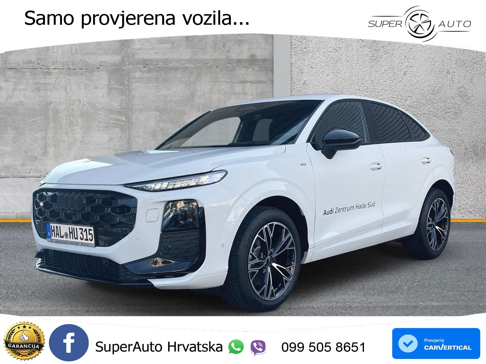 Audi Q3 Sportback 2.0 TDI (150 KS) S tronic S line LED+GR SJED+ACC