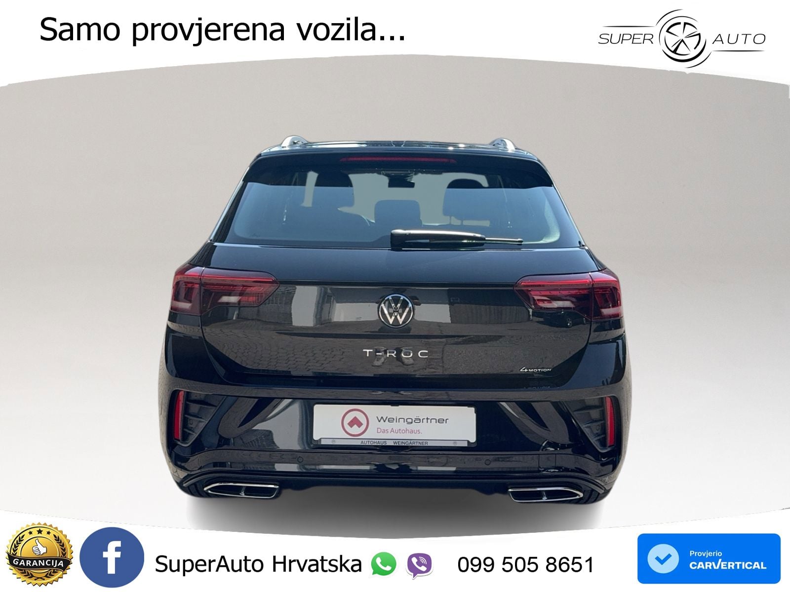 Volkswagen T-Roc I 2.0 TSI (190 KS) 4M DSG LED+GR SJED+ACC