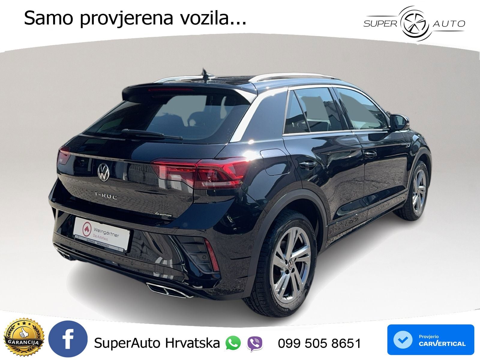 Volkswagen T-Roc I 2.0 TSI (190 KS) 4M DSG LED+GR SJED+ACC