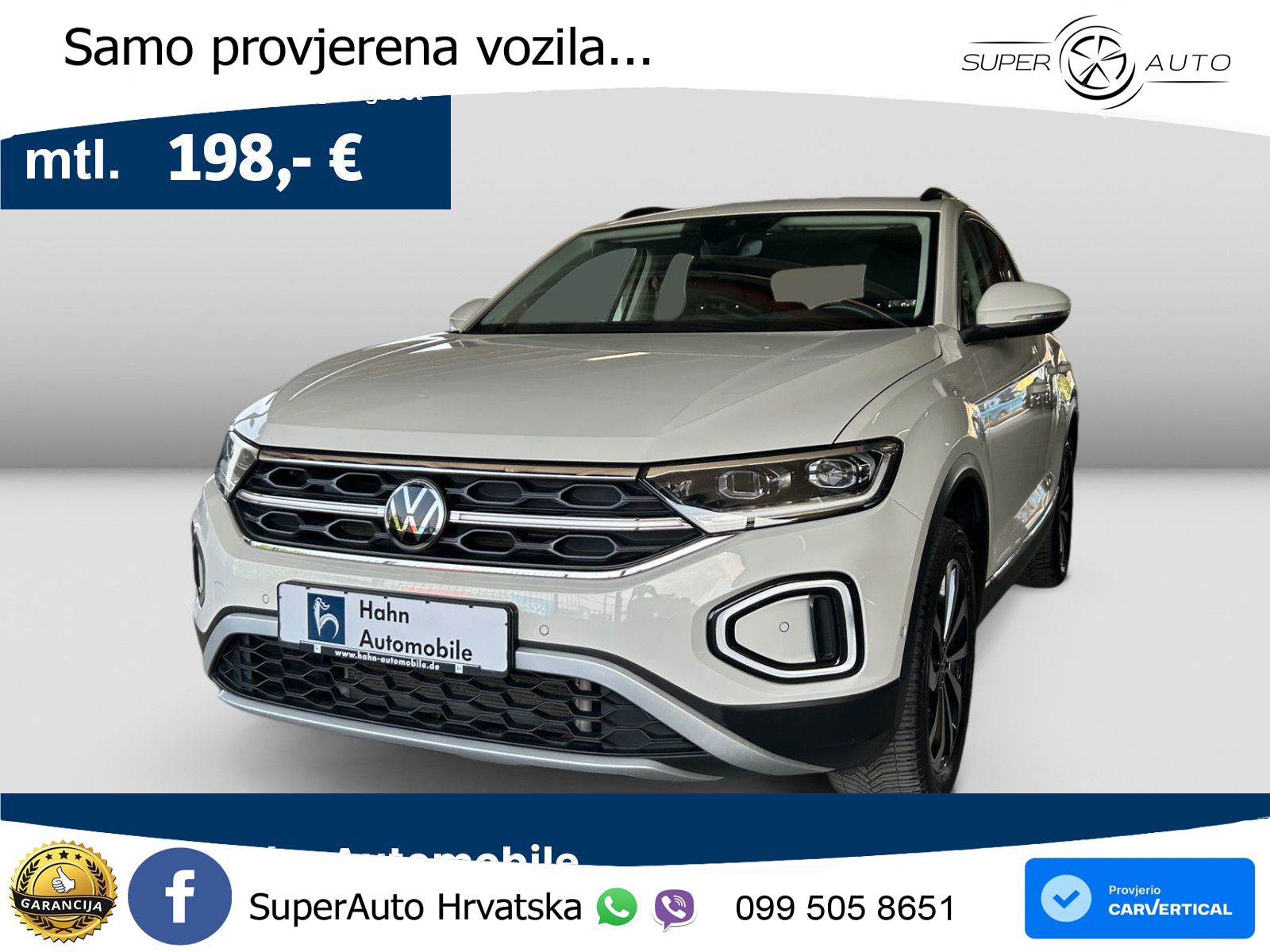 Volkswagen T-Roc I 1.5 TSI (150 KS) DSG LED+GR SJED+ACC