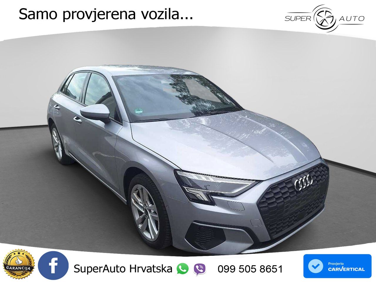Audi A3 35 TDI (150 KS) S tronic LED+GR SJED+ACC