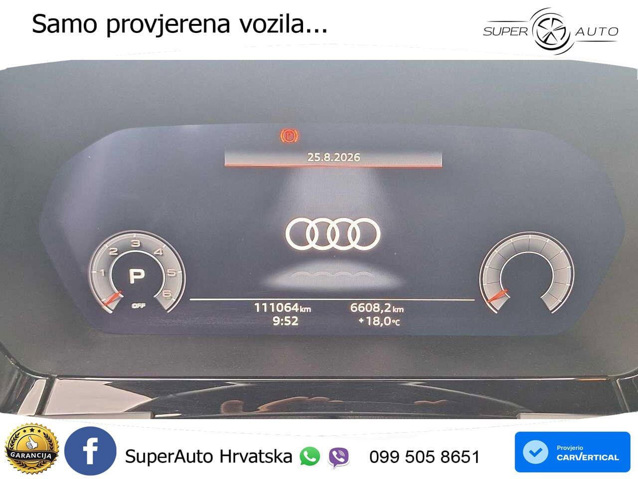 Audi A3 35 TDI (150 KS) S tronic LED+GR SJED+ACC