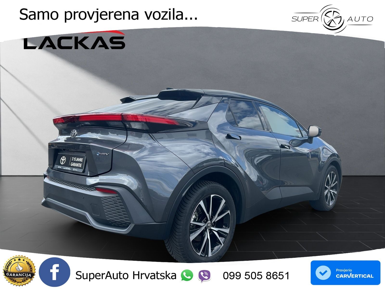 Toyota C-HR 1.8 (140 KS) Hybrid e-CVT Team D LED+GR SJED+ACC