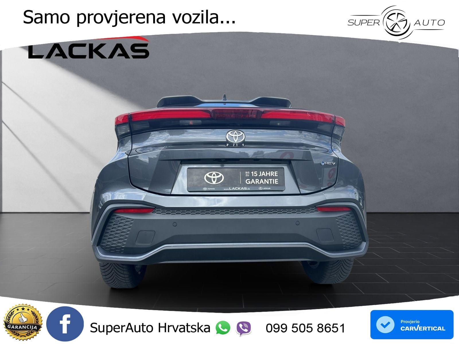 Toyota C-HR 1.8 (140 KS) Hybrid e-CVT Team D LED+GR SJED+ACC