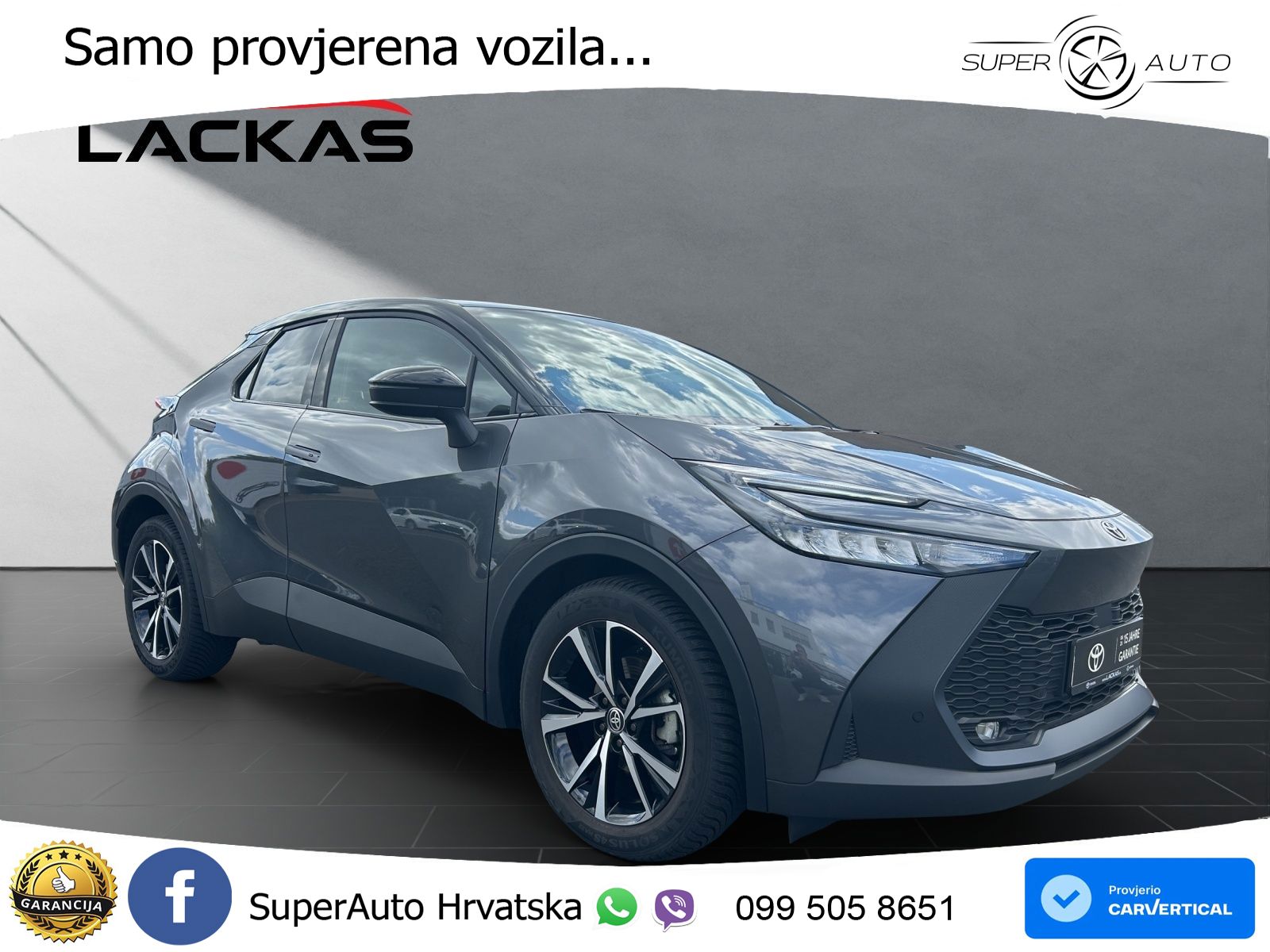 Toyota C-HR 1.8 (140 KS) Hybrid e-CVT Team D LED+GR SJED+ACC