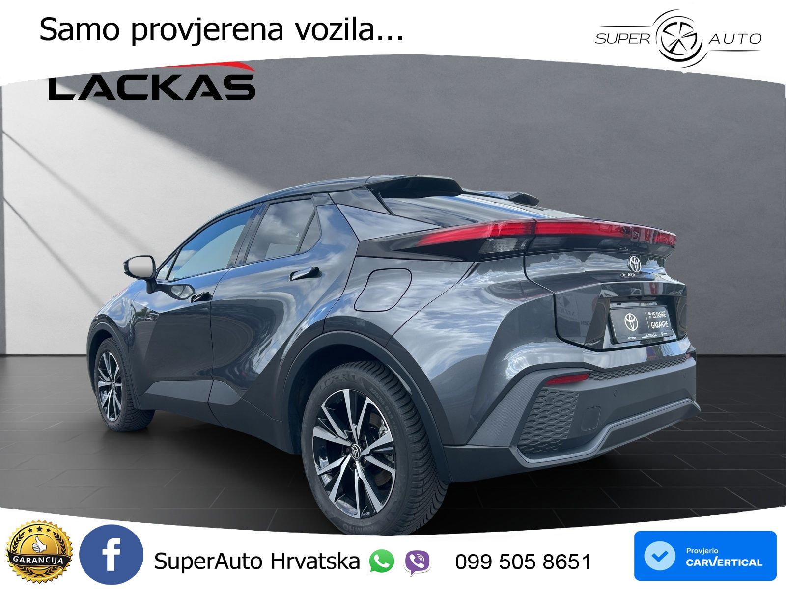 Toyota C-HR 1.8 (140 KS) Hybrid e-CVT Team D LED+GR SJED+ACC