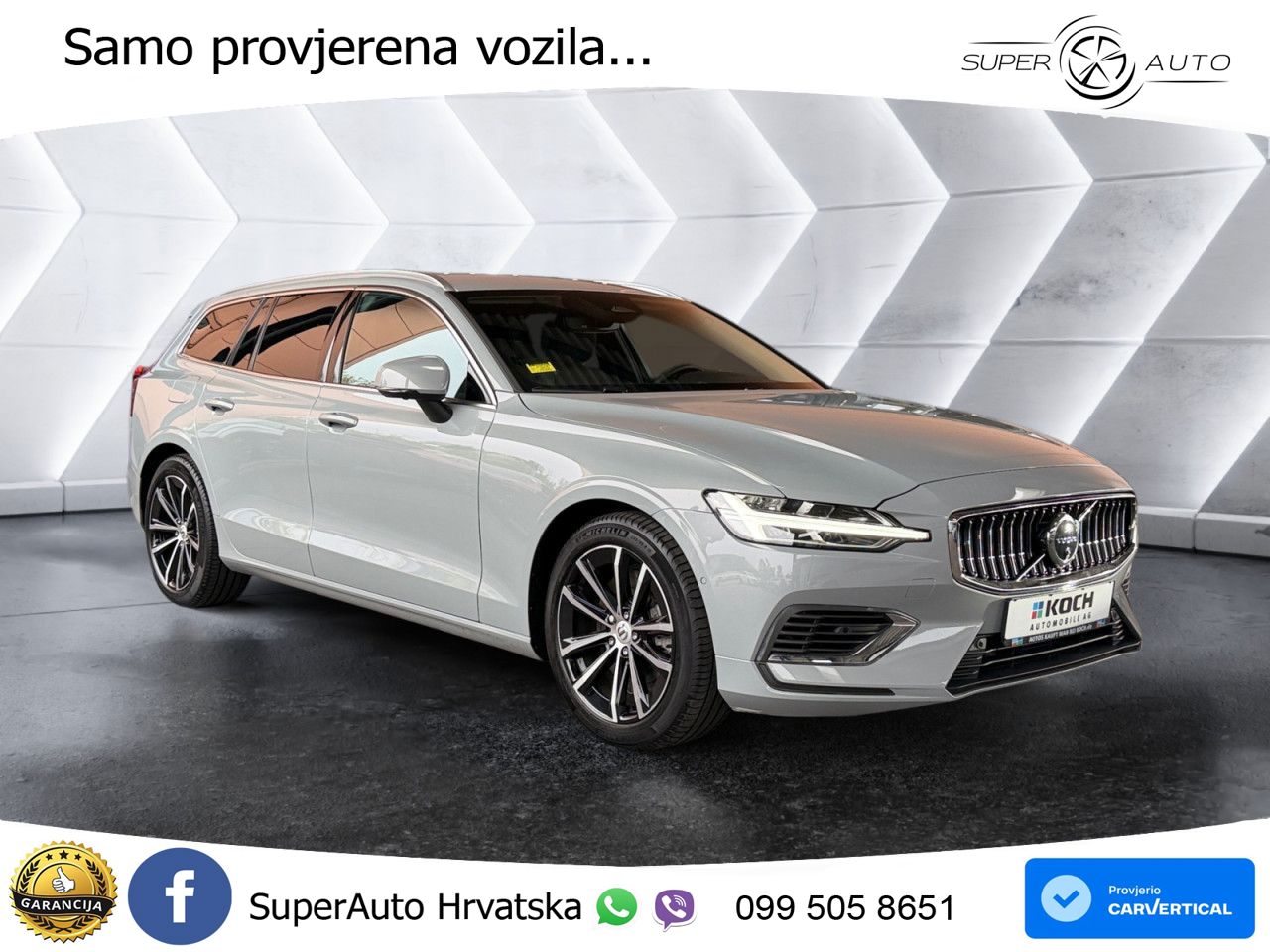 Volvo V60 2.0 T6 AWD Geartronic LED+GR SJED+ACC