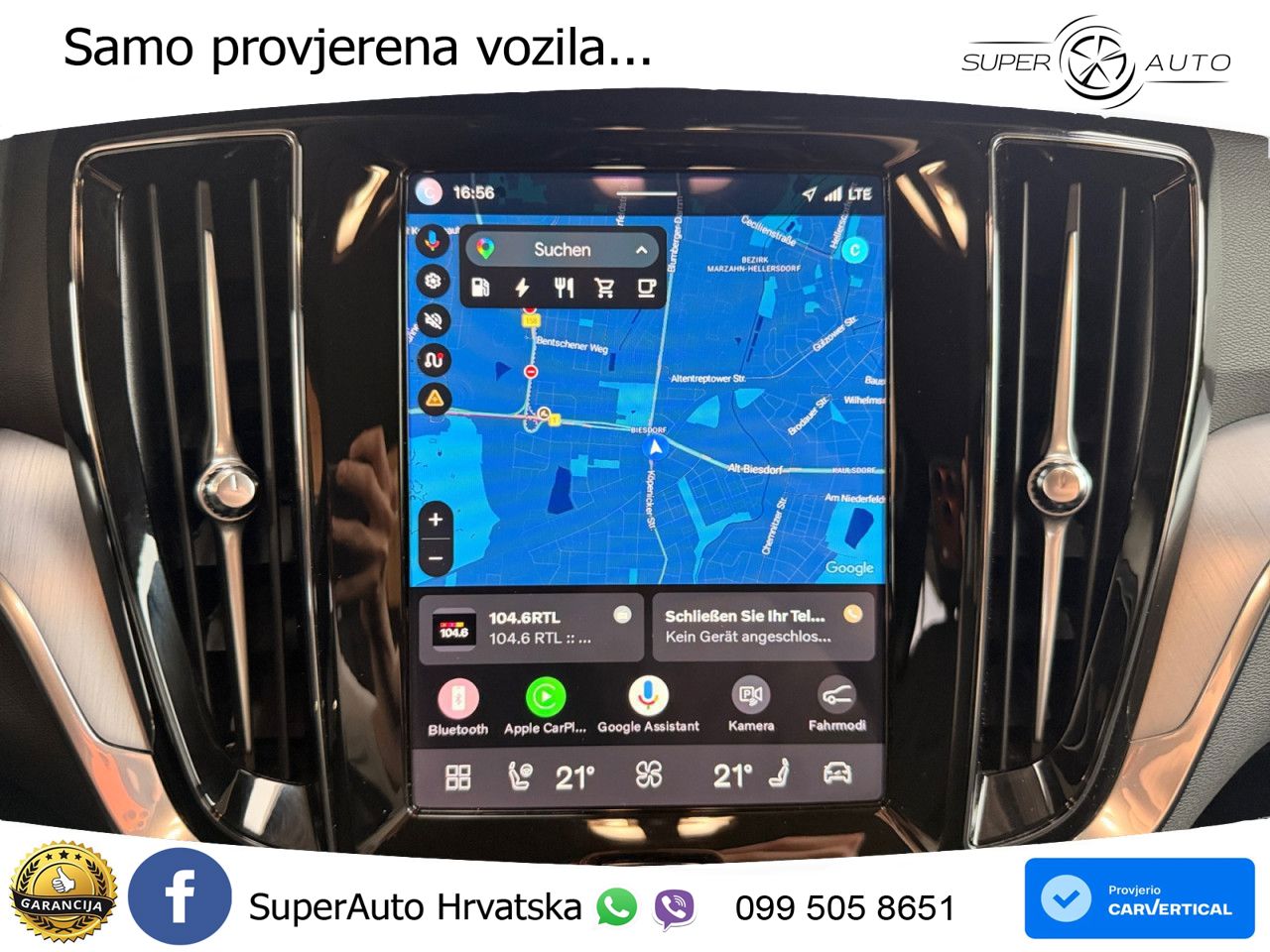 Volvo V60 2.0 T6 AWD Geartronic LED+GR SJED+ACC