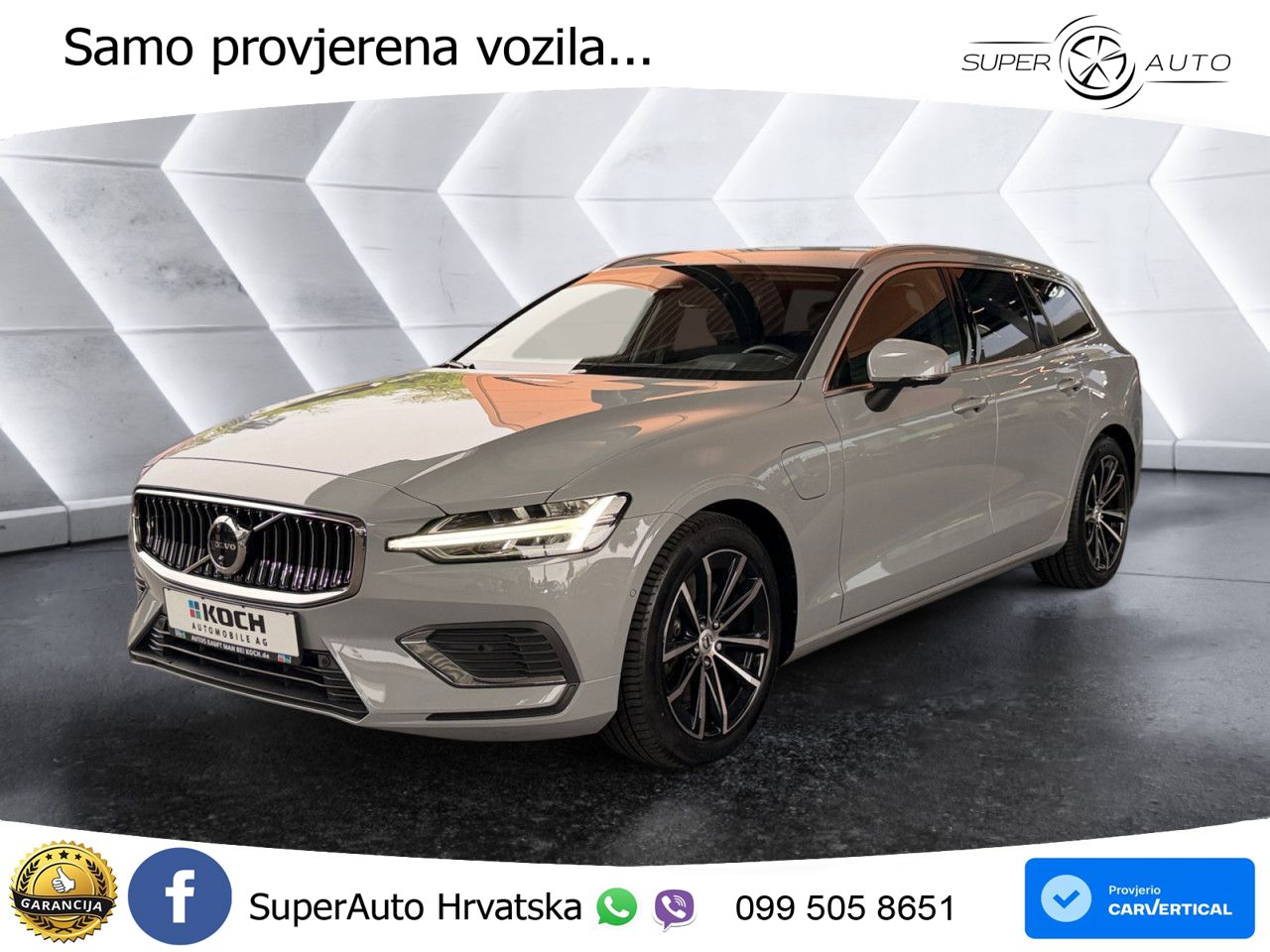 Volvo V60 2.0 T6 AWD Geartronic LED+GR SJED+ACC