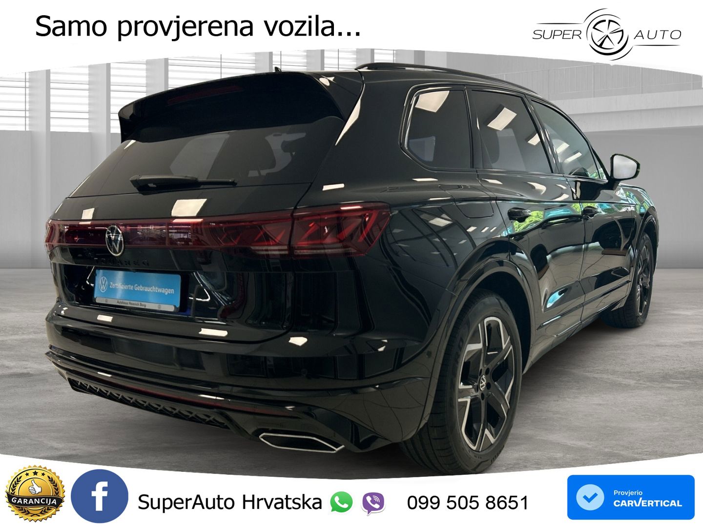 Volkswagen Touareg 3.0 V6 TDI (231 KS) 4MOTION Tiptronic ZRAČNI+ACC+4xGR SJED+KAM