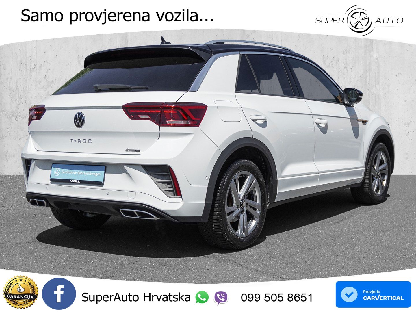 Volkswagen T-Roc I 2.0 TSI (190 KS) 4M DSG LED+GR SJED+ACC