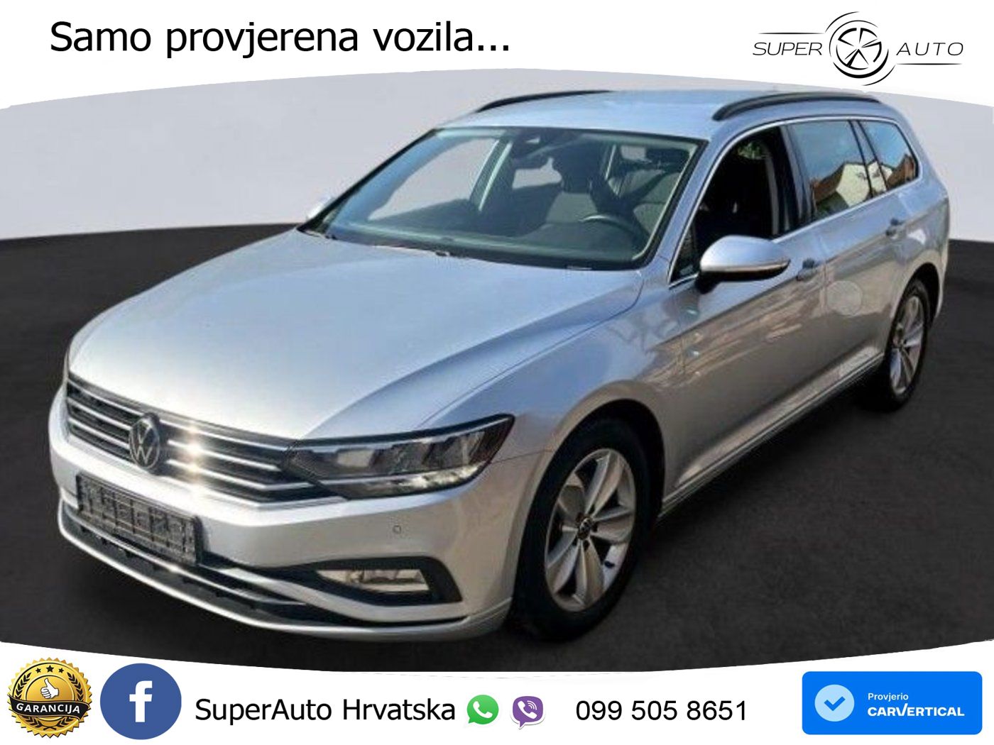 Volkswagen Passat Variant 2.0 TSI (190 KS) DSG Business LED+GR SJED+ACC