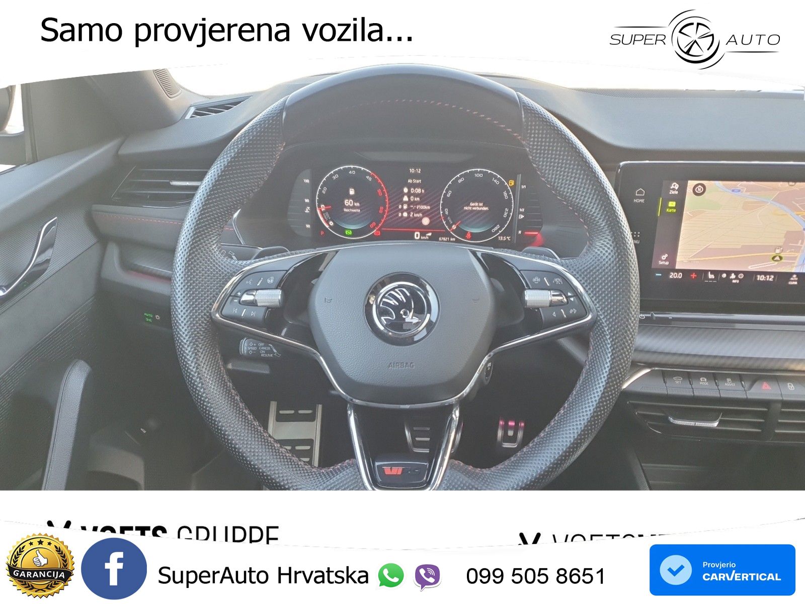 Škoda Octavia Combi RS 2.0 TDI (200 KS) 4x4 DSG MATRIX+GR SJED+KAM