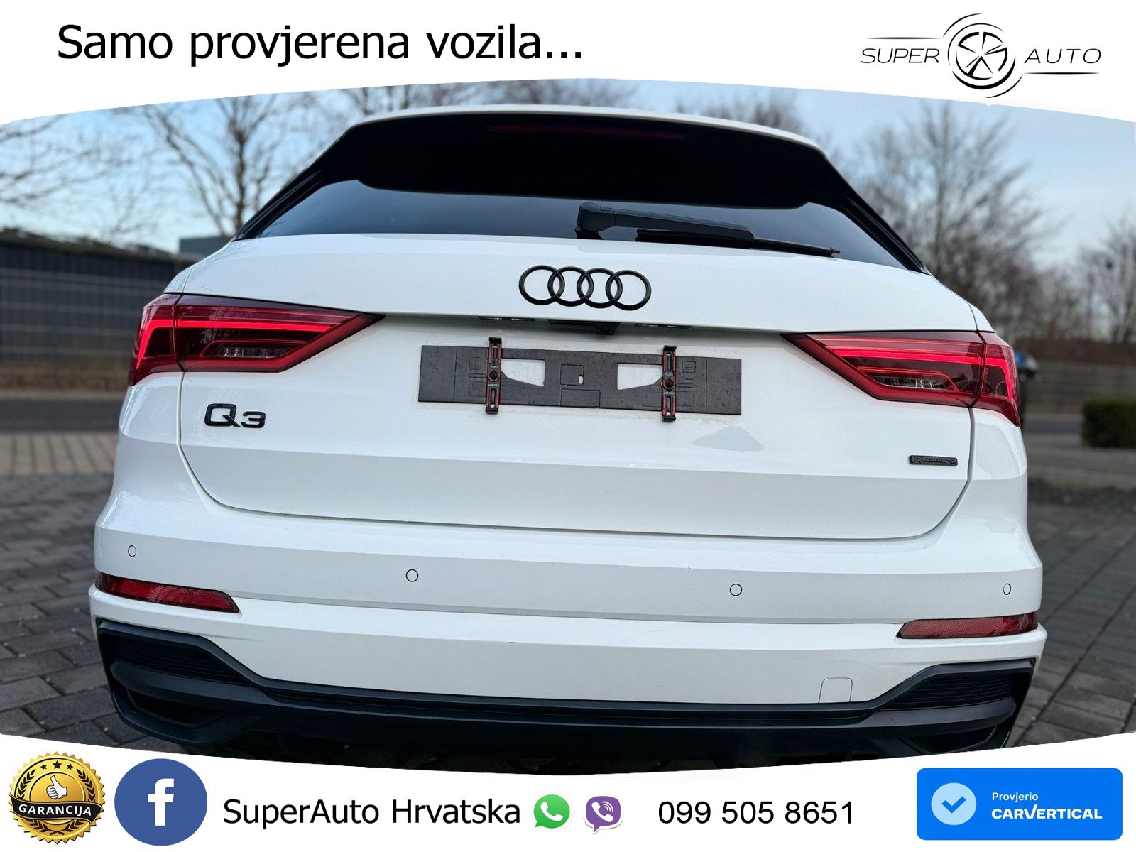 Audi Q3 45 TFSI (230 KS) quattro S tronic S line MATRIX+GR SJED+KAM