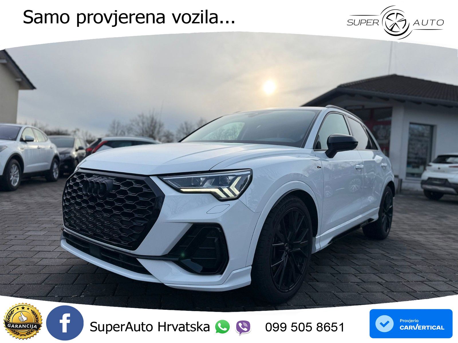 Audi Q3 45 TFSI (230 KS) quattro S tronic S line MATRIX+GR SJED+KAM
