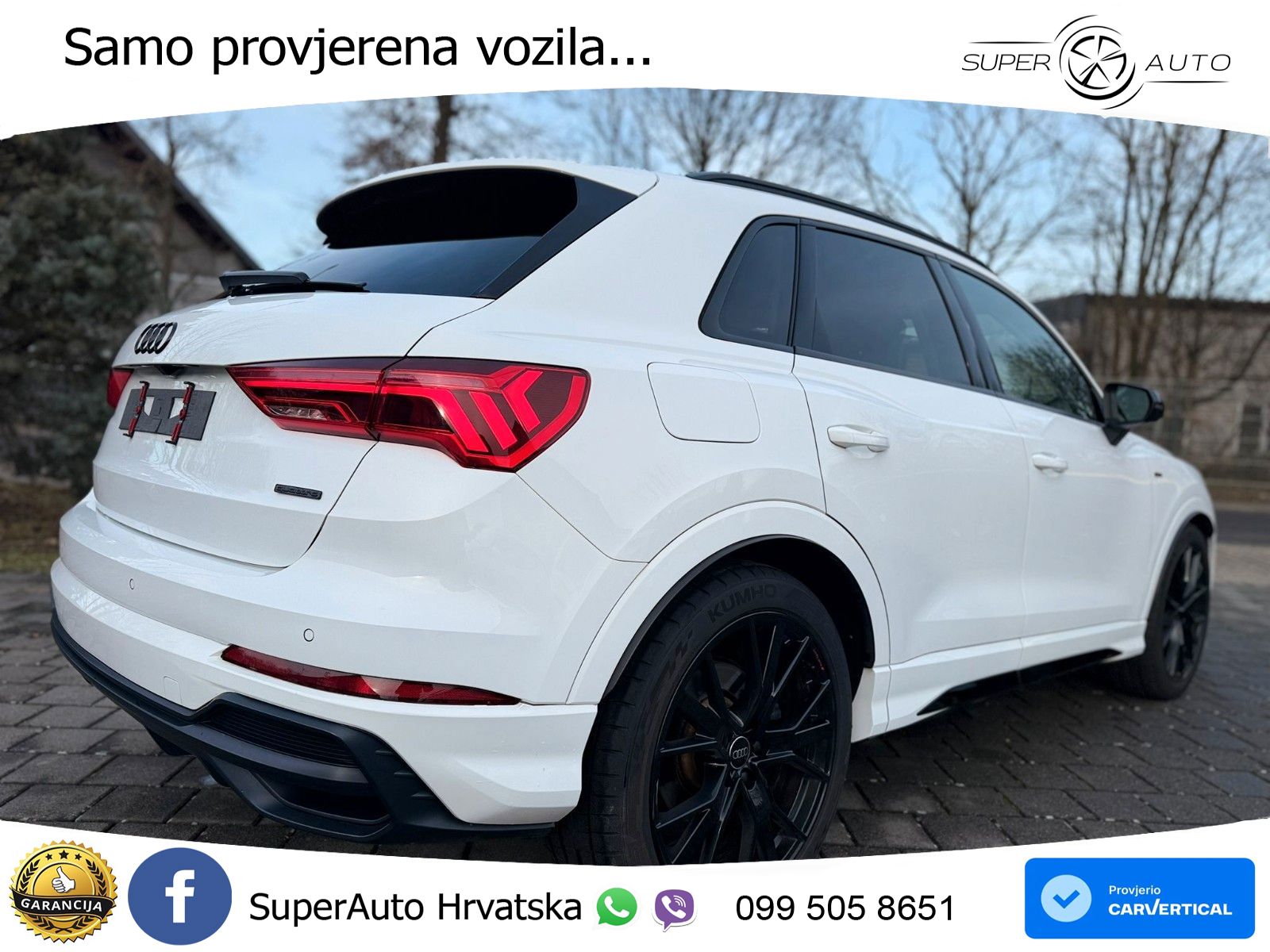 Audi Q3 45 TFSI (230 KS) quattro S tronic S line MATRIX+GR SJED+KAM