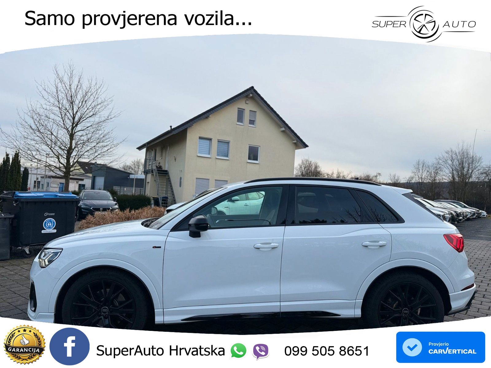 Audi Q3 45 TFSI (230 KS) quattro S tronic S line MATRIX+GR SJED+KAM